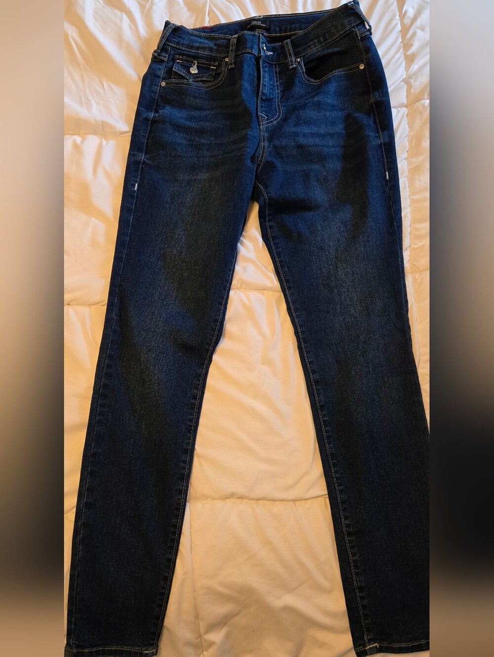 True Religion Halle High Rise Super Skinny Jeans Sz 27